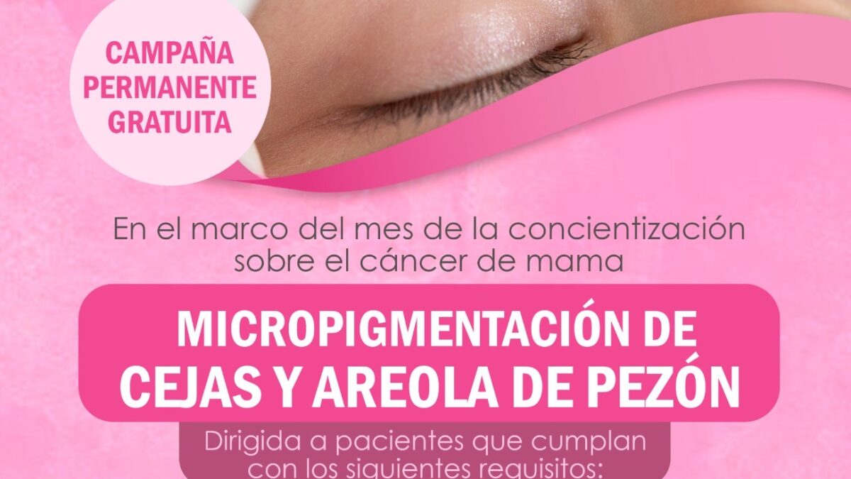 DIF Córdoba ofrece micropigmentación a sobrevivientes de cáncer de mama