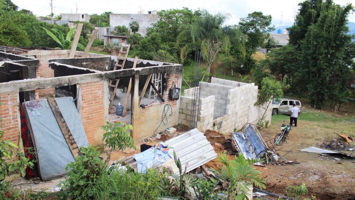 DIF Municipal brinda apoyo a familia tras incendio
