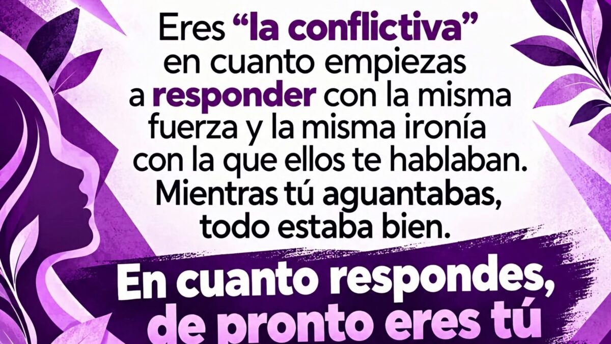 El estereotipo de ‘conflictiva’ y la lucha por la voz femenina