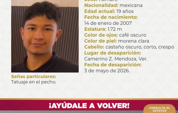 Encuentran muerto a Erik Hernández Cruz tras más de cinco meses