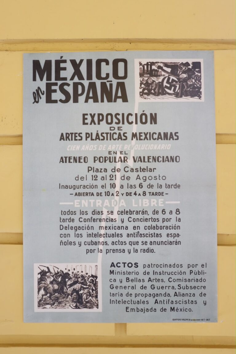 Exposición de carteles españoles en el FICO de Orizaba