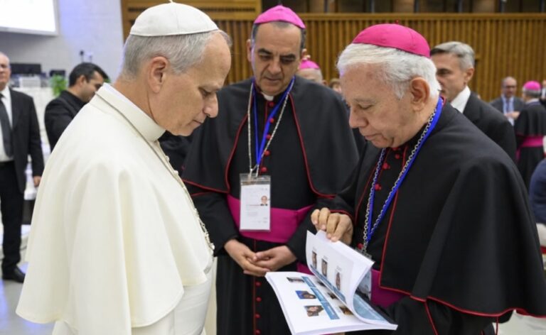 Familias de desaparecidos presentan testimonios al Papa