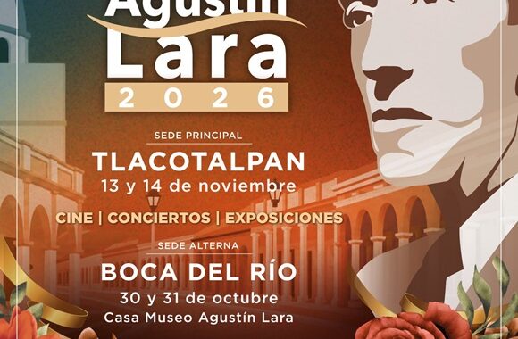 Festival Agustín Lara se realizará en noviembre en Veracruz