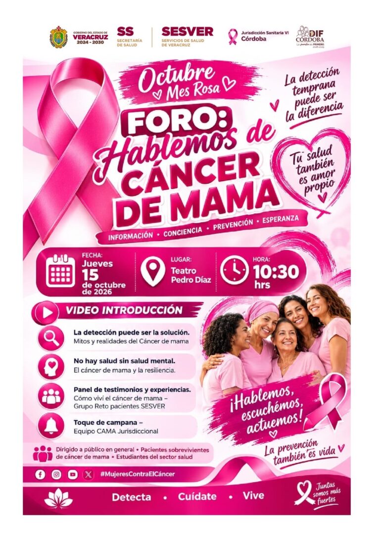 Foro sobre prevención del cáncer de mama en Córdoba