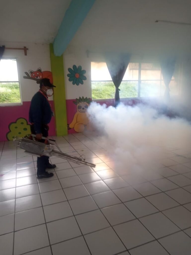 Fortín intensifica fumigaciones por lluvias recientes