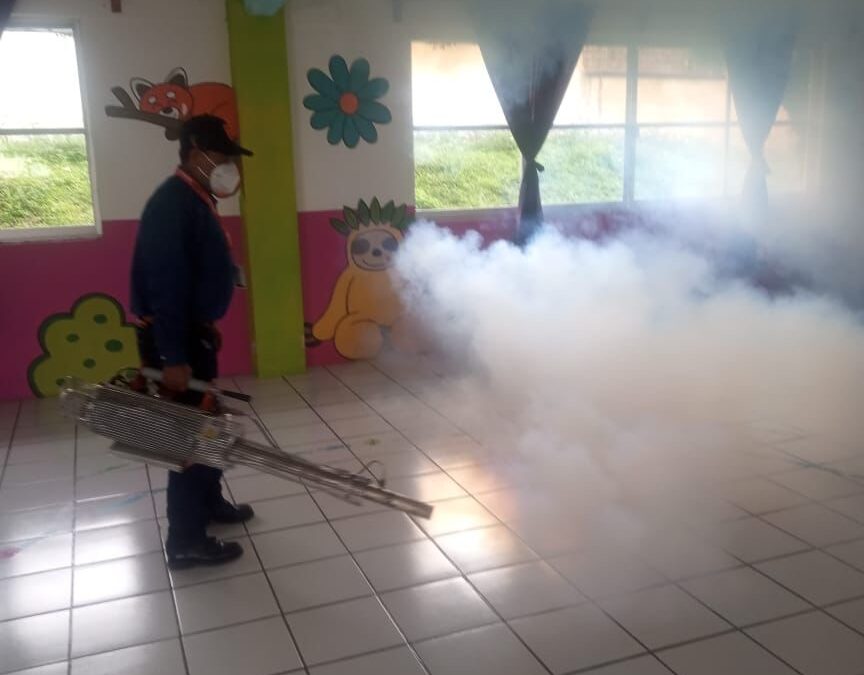 Fortín intensifica fumigaciones por lluvias recientes