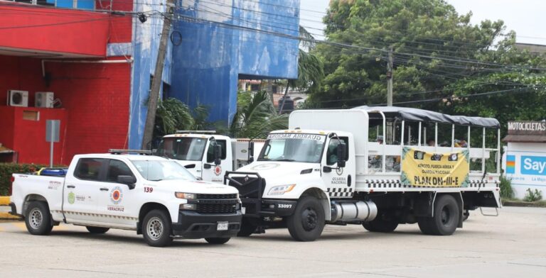 Gobierno de Veracruz activa operativo por Frente Frío 2