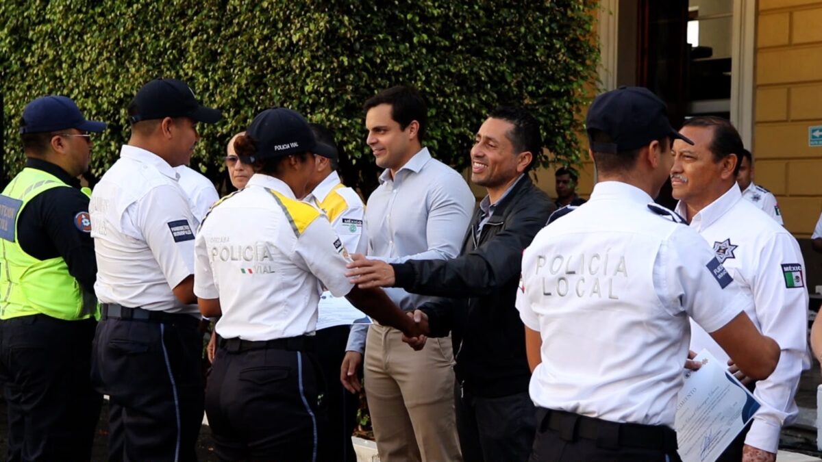 Hugo Chahín Kuri elogia a la policía de Orizaba