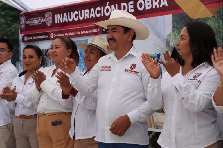Inauguran obra vial en Ixtaczoquitlán para la USBI