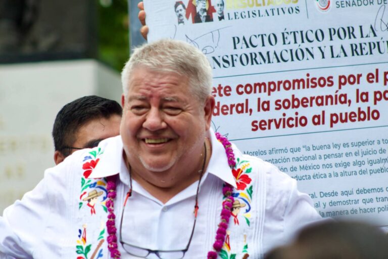 Informe de Manuel Huerta reúne a políticos y líderes locales