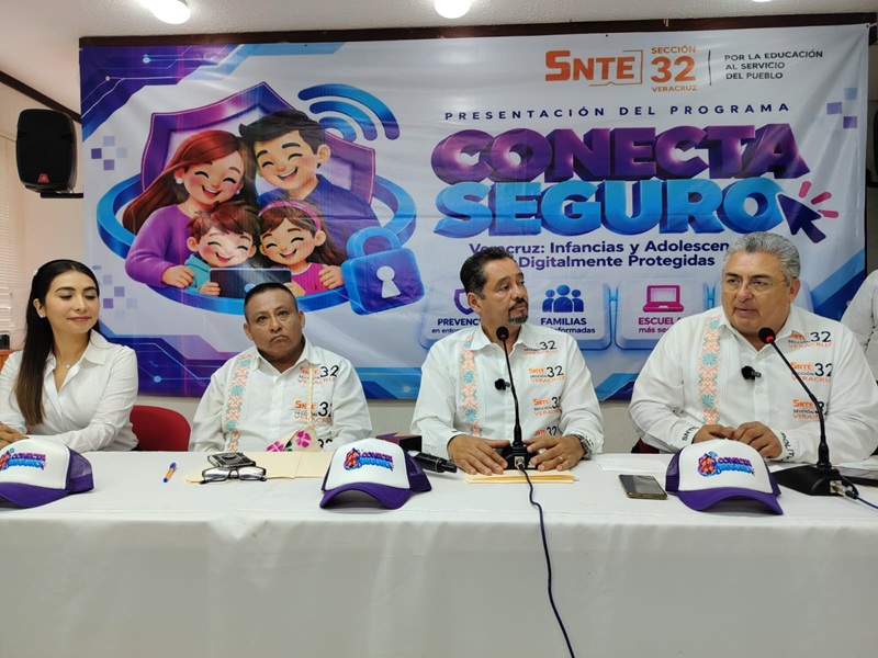 Inicia programa ‘Conecta Seguro’ para prevenir riesgos digitales en Veracruz