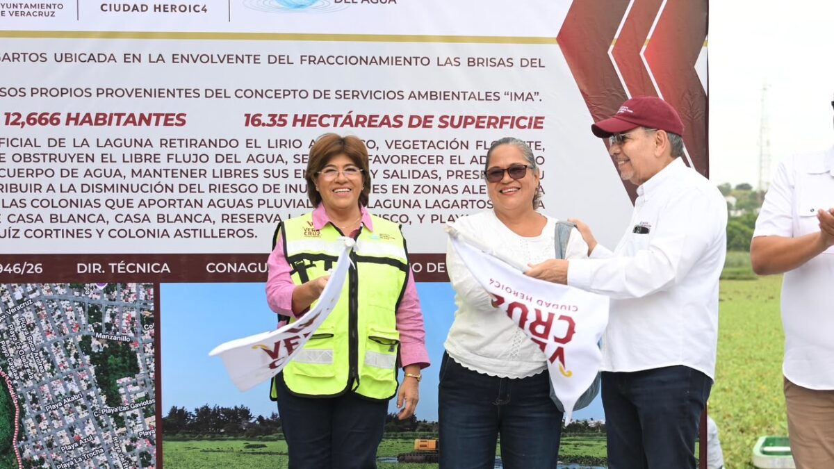 Limpieza de Laguna de Lagartos beneficiará a más de 12 mil habitantes