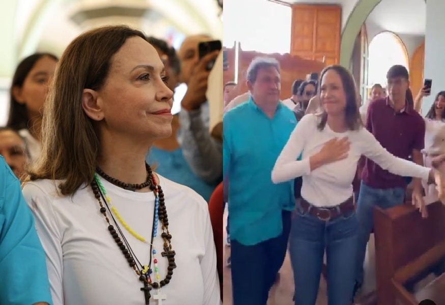 María Corina Machado regresa a Venezuela y demanda elecciones