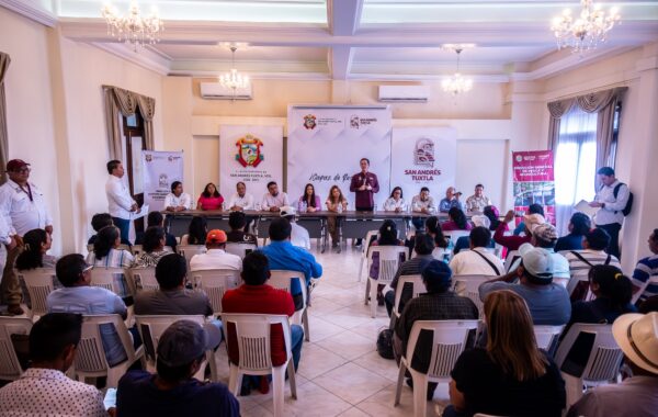 Mesa interinstitucional para el ordenamiento pesquero en Los Tuxtlas
