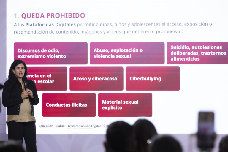 México implementa medidas contra contenido violento en plataformas digitales
