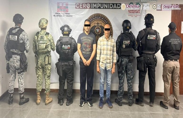 Operativo Enjambre detiene a 21 en Suchiapa, incluyendo alcalde