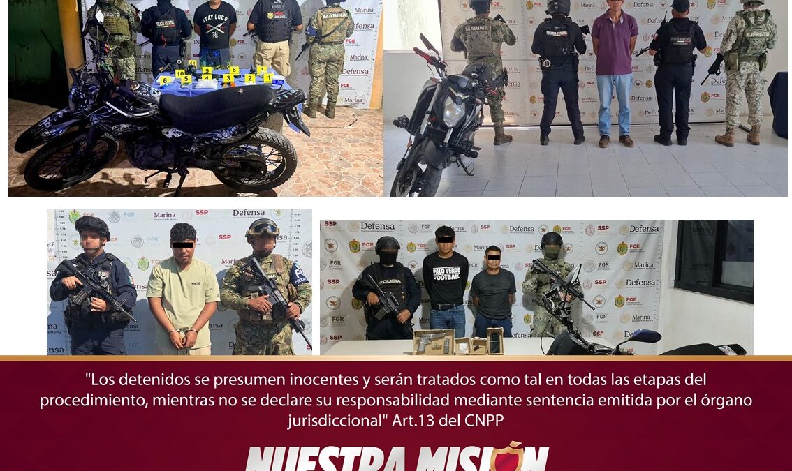 Operativos dejan 300 dosis de drogas y 16 vehículos recuperados