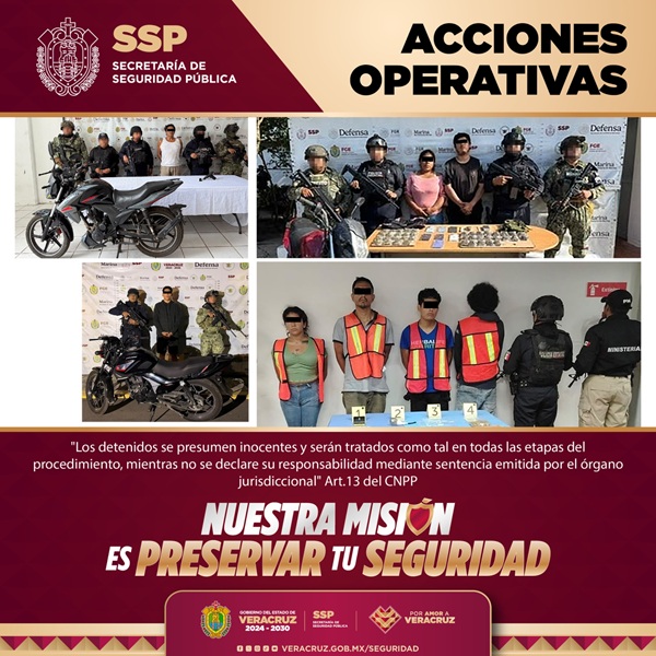 Operativos del 7 y 8 de octubre dejan 30 detenidos