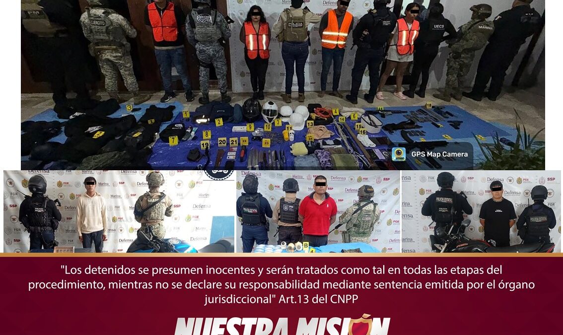 Operativos en Veracruz: 127 dosis de drogas y 23 vehículos asegurados