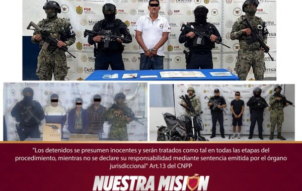 Operativos en Veracruz: 33 arrestos y seis víctimas rescatadas