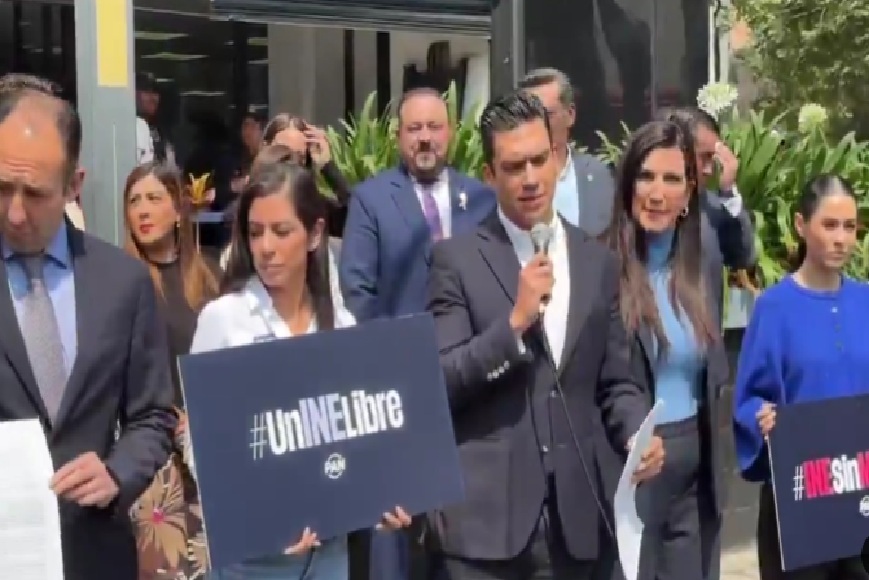 PAN presenta denuncia por corrupción en el INE