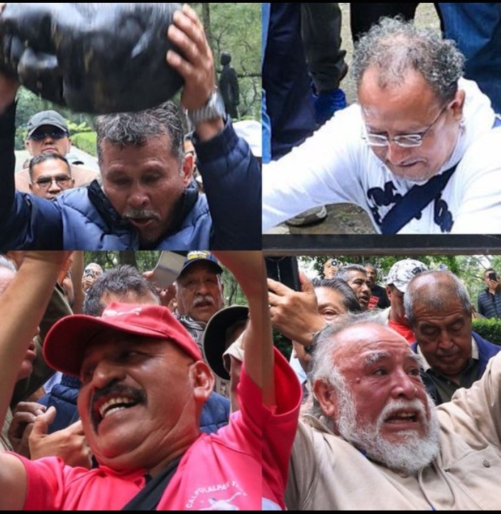 Piden investigar agresiones a periodistas y destrucción de estatua