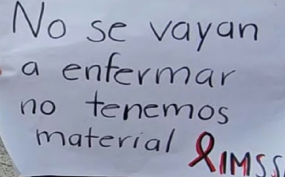 Protestas de trabajadores del IMSS en 17 estados por condiciones laborales