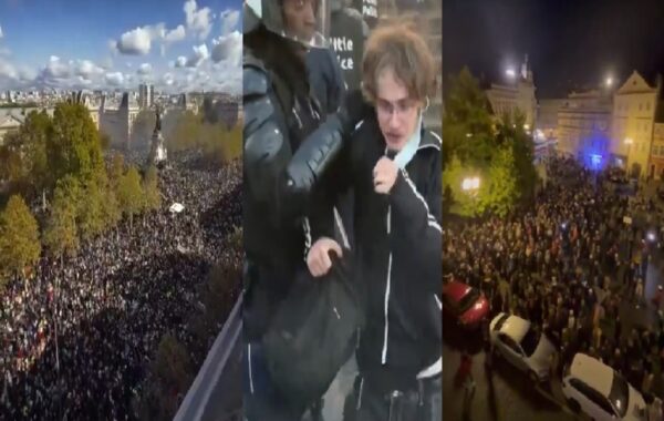Protestas en Europa por costo de vida y pensiones