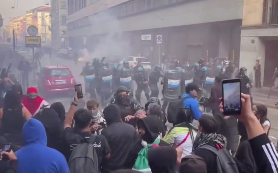 Protestas en Italia por el alto costo de la vida