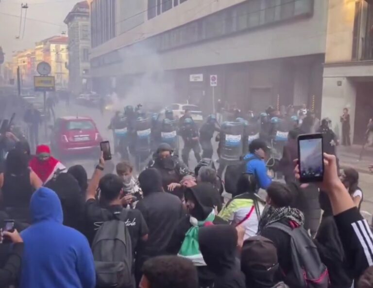 Protestas en Italia por el alto costo de la vida