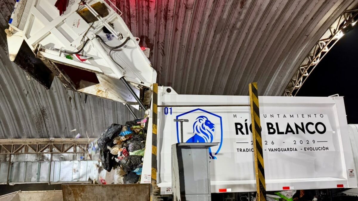 Río Blanco evita 700 toneladas de residuos en relleno sanitario