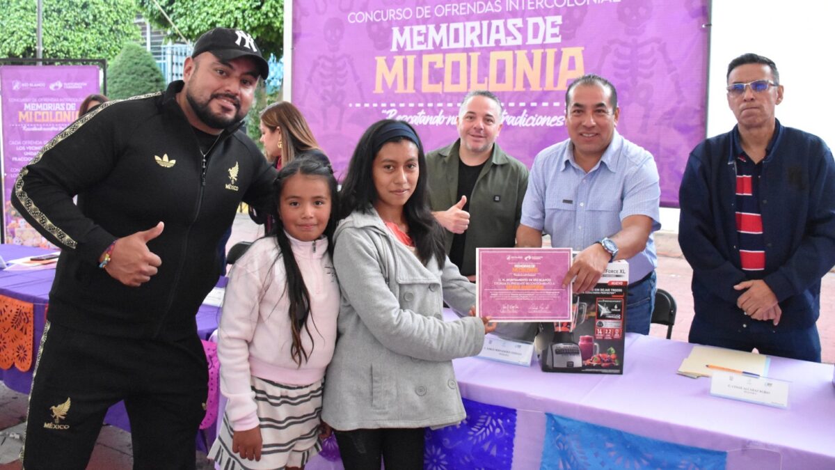 Río Blanco realiza primer Concurso de Ofrendas Intercolonial
