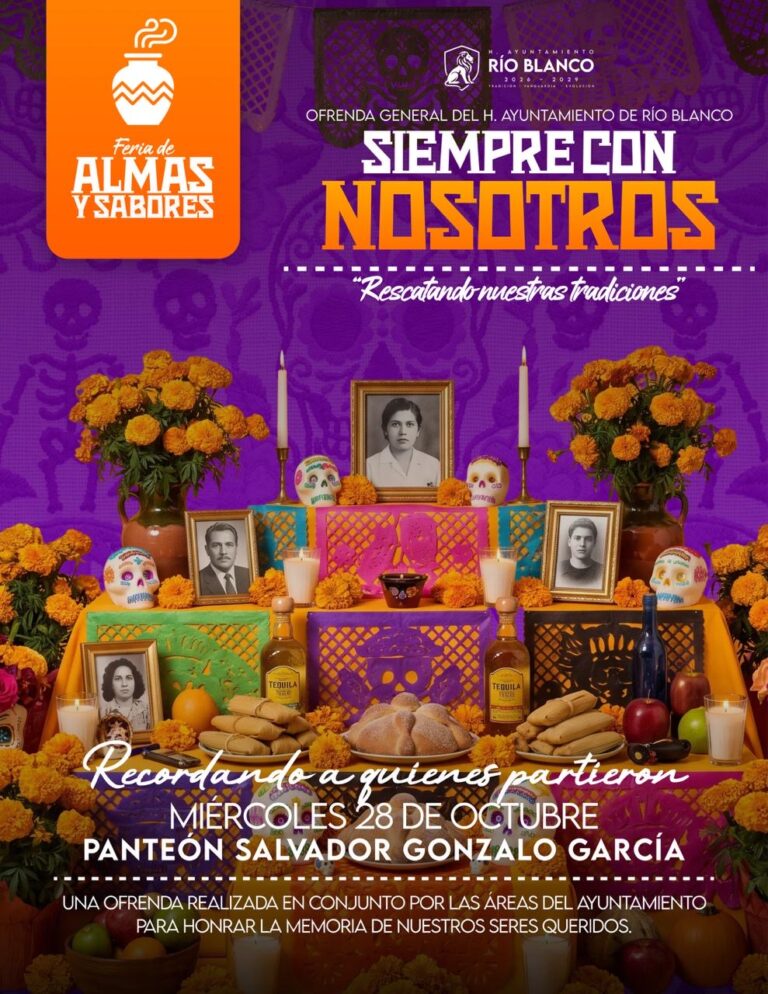 Río Blanco rendirá homenaje a seres queridos y mascotas