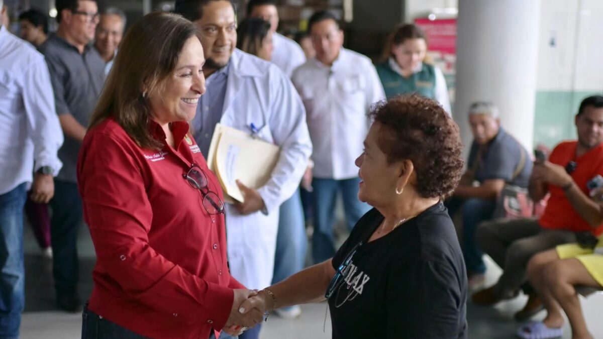 Rocío Nahle supervisa hospitales y planea mejoras en Veracruz