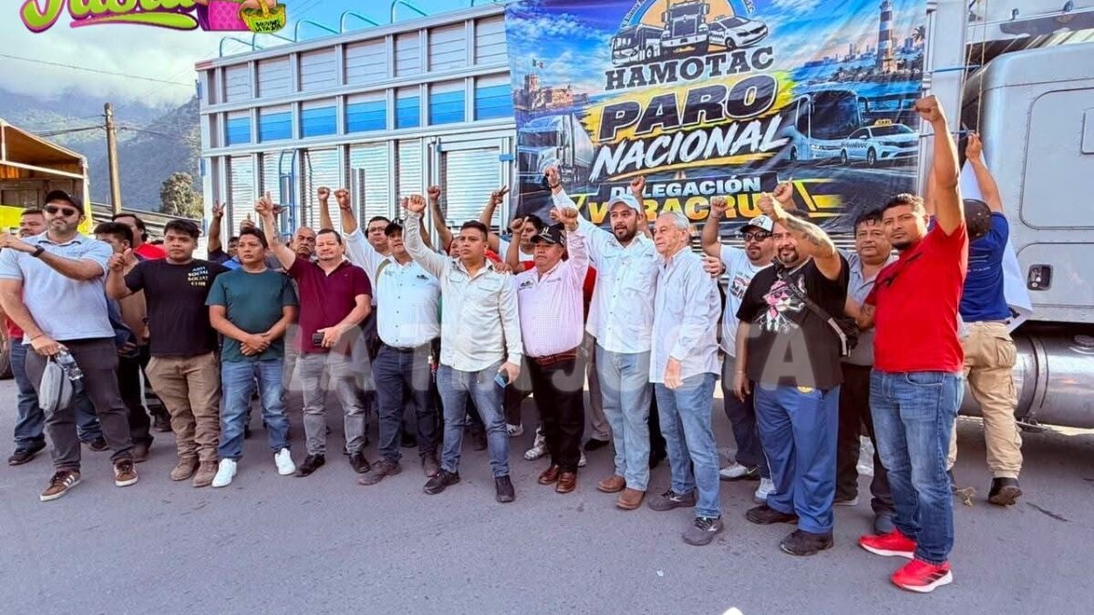Transportistas de HAMOTAC se reunirán con Rocío Nahle en Xalapa